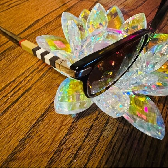 Burberry Sunglasses w/ case brown gradient tint with classic Burberry sz54 - Picture 4 of 10